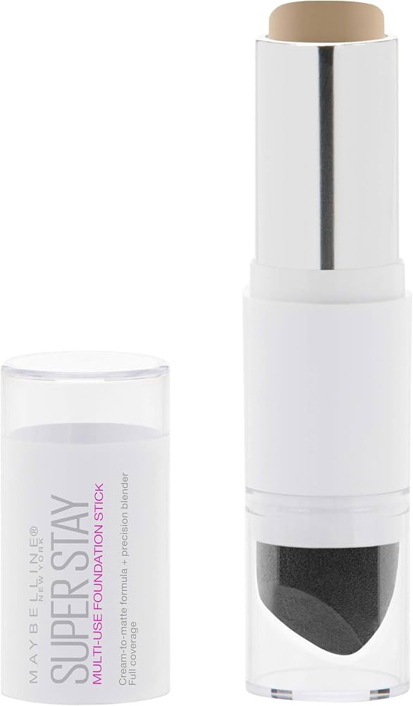 Maybelline New York Super Stay Foundation Stick For Normal to Oily Skin, Natural Beige, 0.25 oz. | Amazon (US)