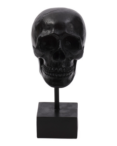 11in Skull Stand Decor | TJ Maxx