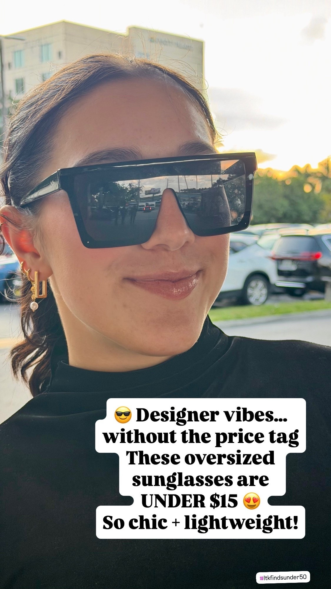 Sunglasses 

Chic sunnies without the designer price 😎✨
These oversized sunglasses are under $15 and look SO good with everything. Lightweight, comfortable, and an easy everyday accessory you’ll reach for nonstop.

sunglasses under $15, affordable sunglasses, budget fashion, oversized sunglasses, black sunglasses, designer dupe sunglasses, everyday accessories, travel accessories, summer style, Amazon fashion finds, chic sunglasses, vacation sunglasses, 


#Under15Find #AffordableStyle #BudgetFinds #SunglassesStyle
#EverydayAccessories #DesignerLookLess #FashionFinds
#LTKUnder50 #LTKFinds #SummerAccessories #ChicOnABudget

#LTKSaleAlert #LTKFindsUnder50 #LTKBeauty