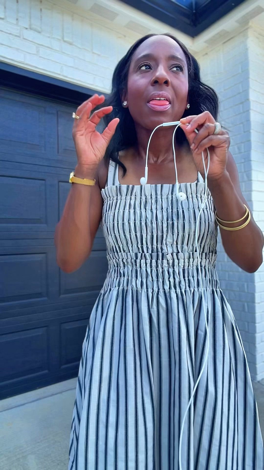 The sun makes me a different woman and this dress is everything! I  wearing a size small. It is lined, fits true to size and the straps are adjustable. 

#LTKMidsize #LTKootd #LTKstorytime