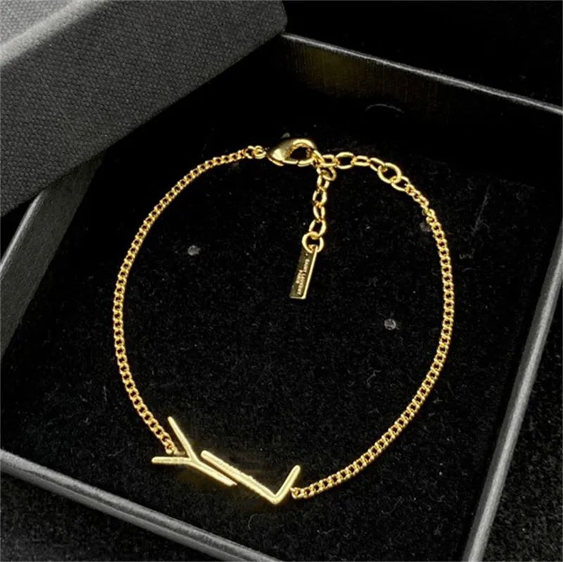 Luxury Designer Jewelry Pendant Necklaces Wedding Party Bracelets Jewellery Chain Brand Simple Le... | DHGate