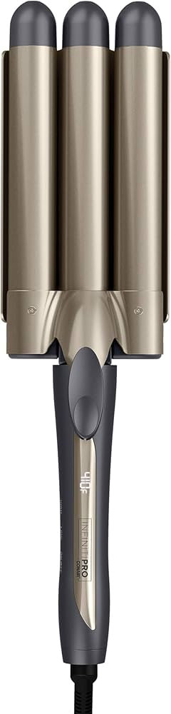 INFINITIPRO by CONAIR 3 Barrel Curling Iron, Hair Waver, Create Beachy Waves, Long-Lasting Waves ... | Amazon (US)