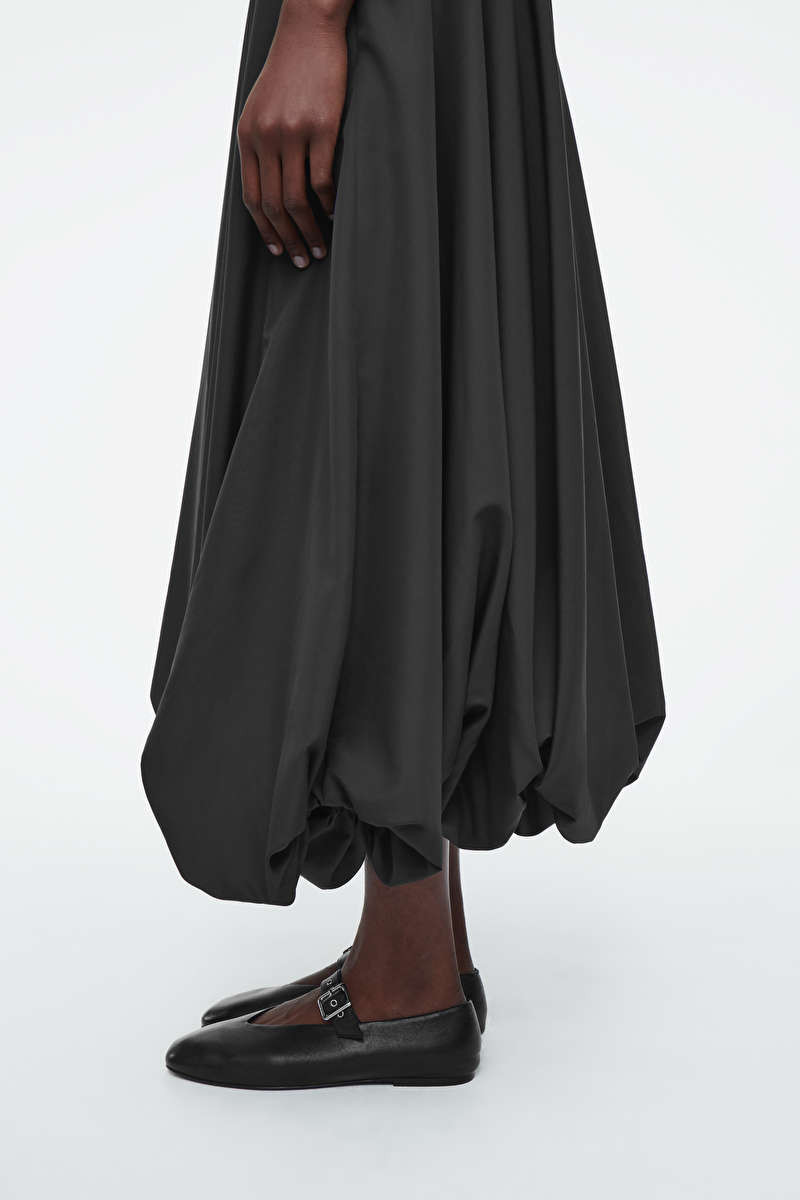 BALLOON-HEM MAXI SKIRT | COS (US)