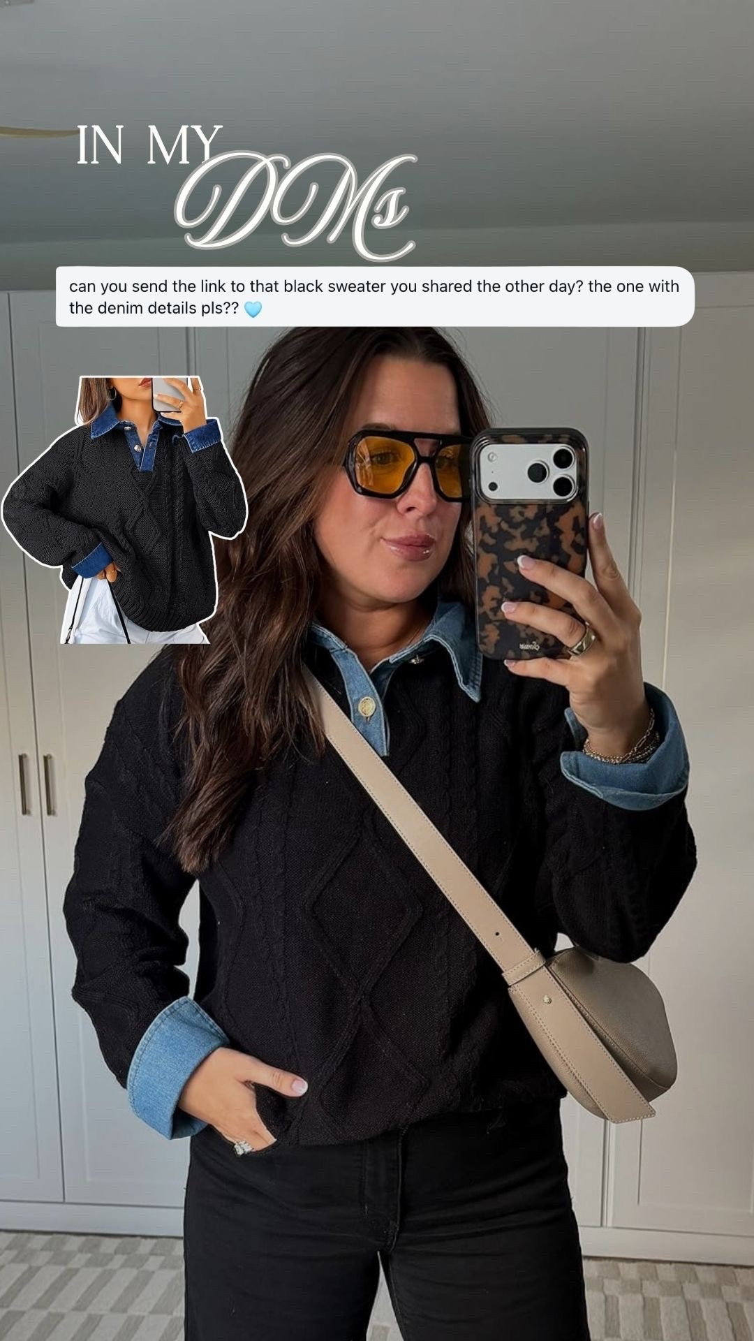 Best selling sweat! Obsessed with the multiple textures 🤩

#LTKootd