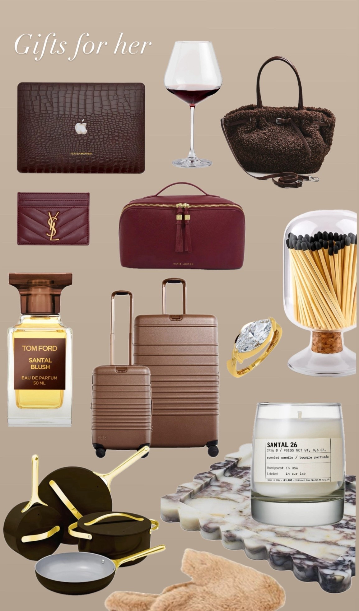 Gifts for her. These are things I have on my wish list or already have a love!



#LTKHoliday #LTKGiftGuide