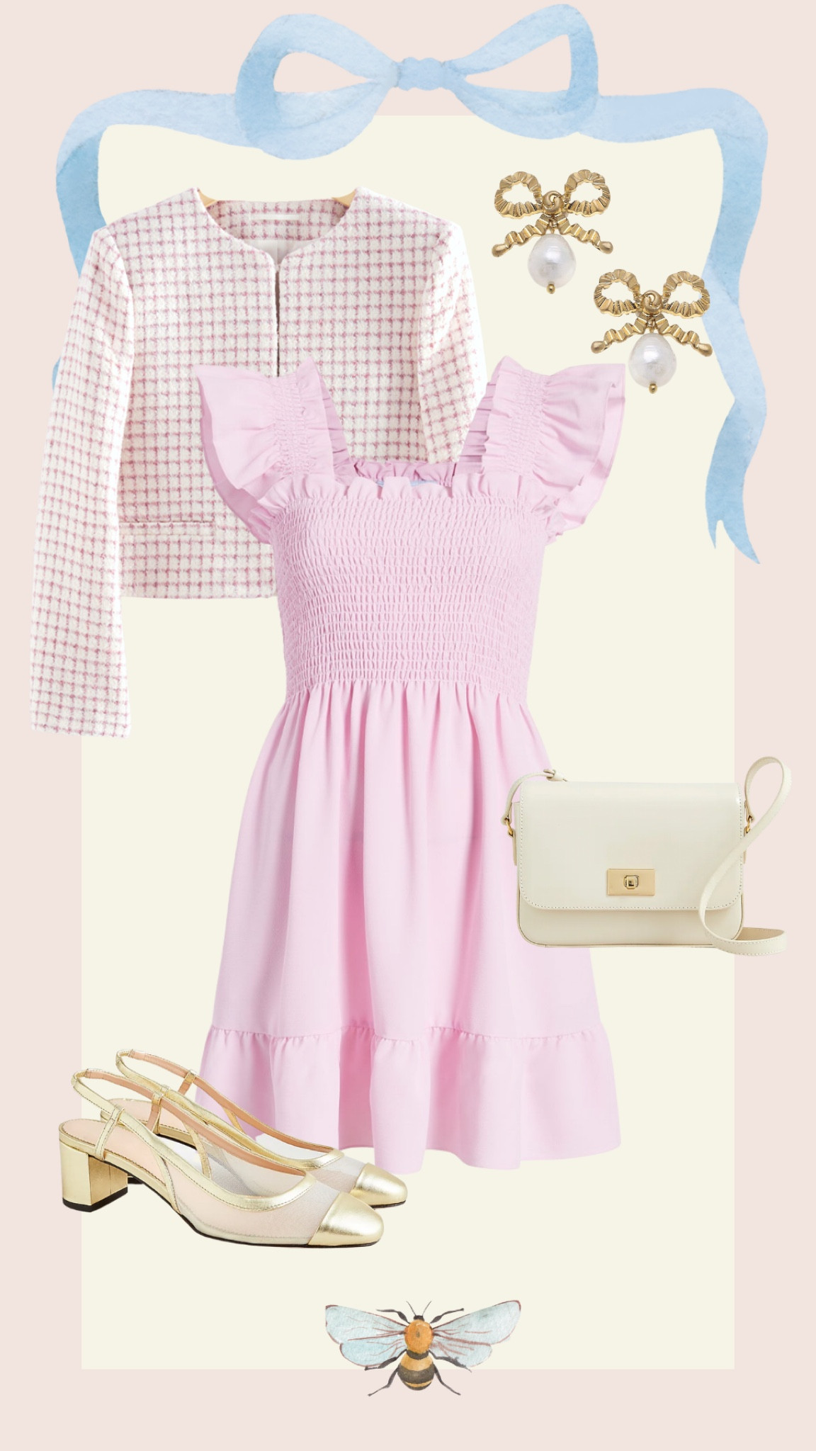 Spring dress, preppy spring dress, tweed jacket, pink tweed jacket

#LTKsalealert #LTKshoecrush #LTKSeasonal