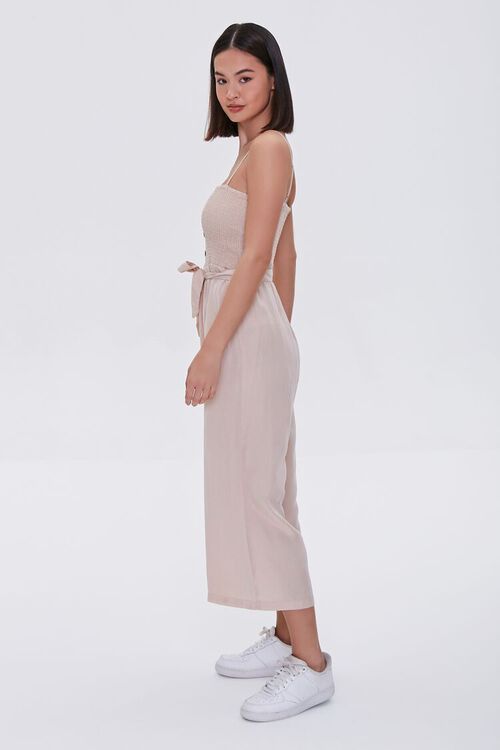 Smocked Wide-Leg Jumpsuit | Forever 21 (US)