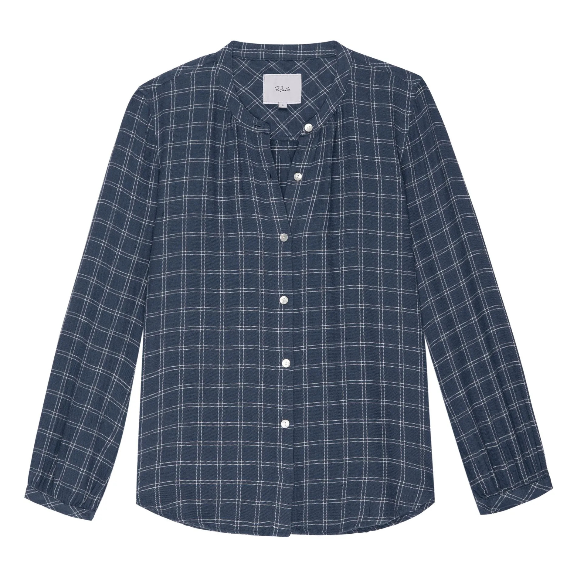 Chemise Eloise Carreaux | Indigo | Smallable