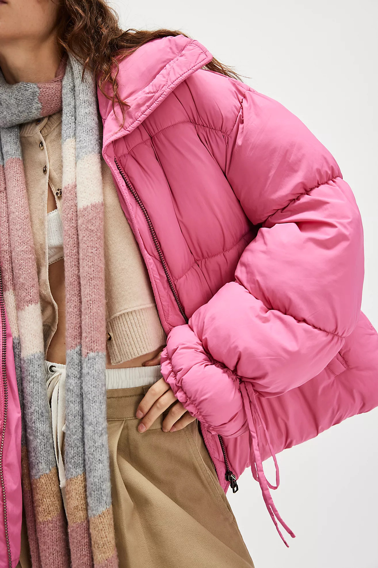 Solid Cotton Candy Puffer | Free People (Global - UK&FR Excluded)