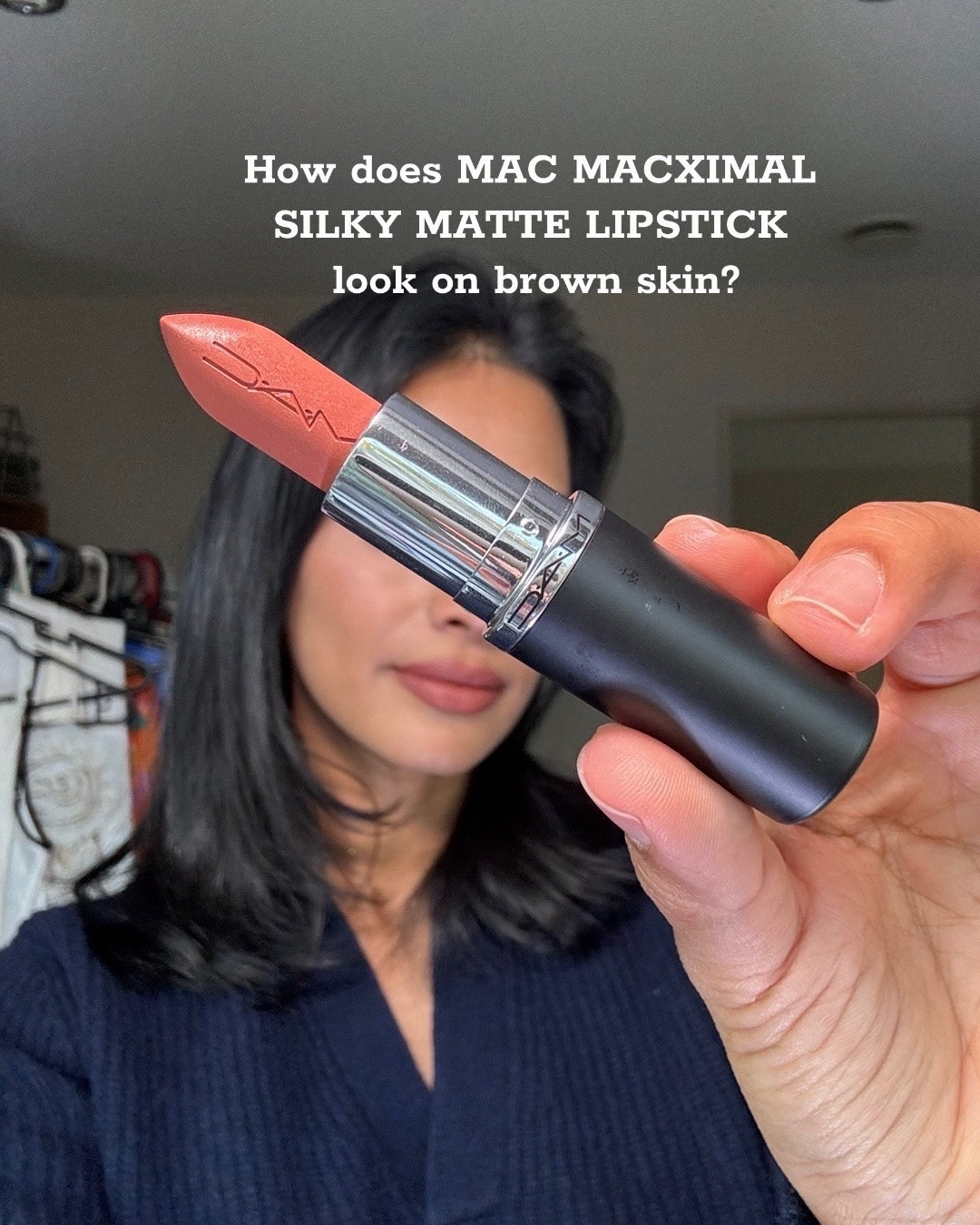 Your everyday brown skin nude has entered the chat
How MAC M·A·Cximal Silky Matte in TAUPE looks on brown skin (NC35-NC42)

#mactaupe #maclipstick #brownskinmakeup #lipstick #lipstickswatch