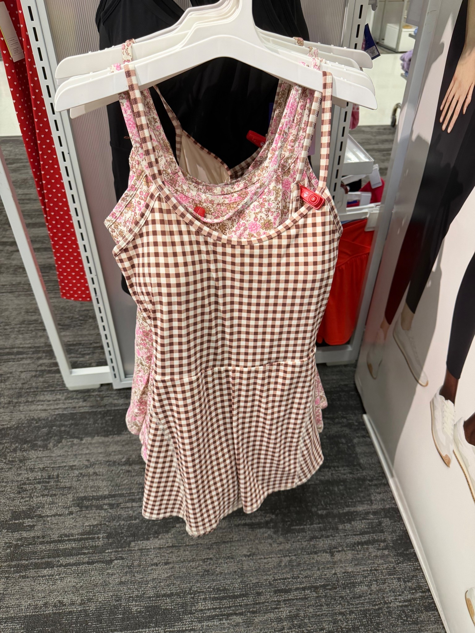 Target gingham activewear workout dress workout 

#LTKfitnessgoals