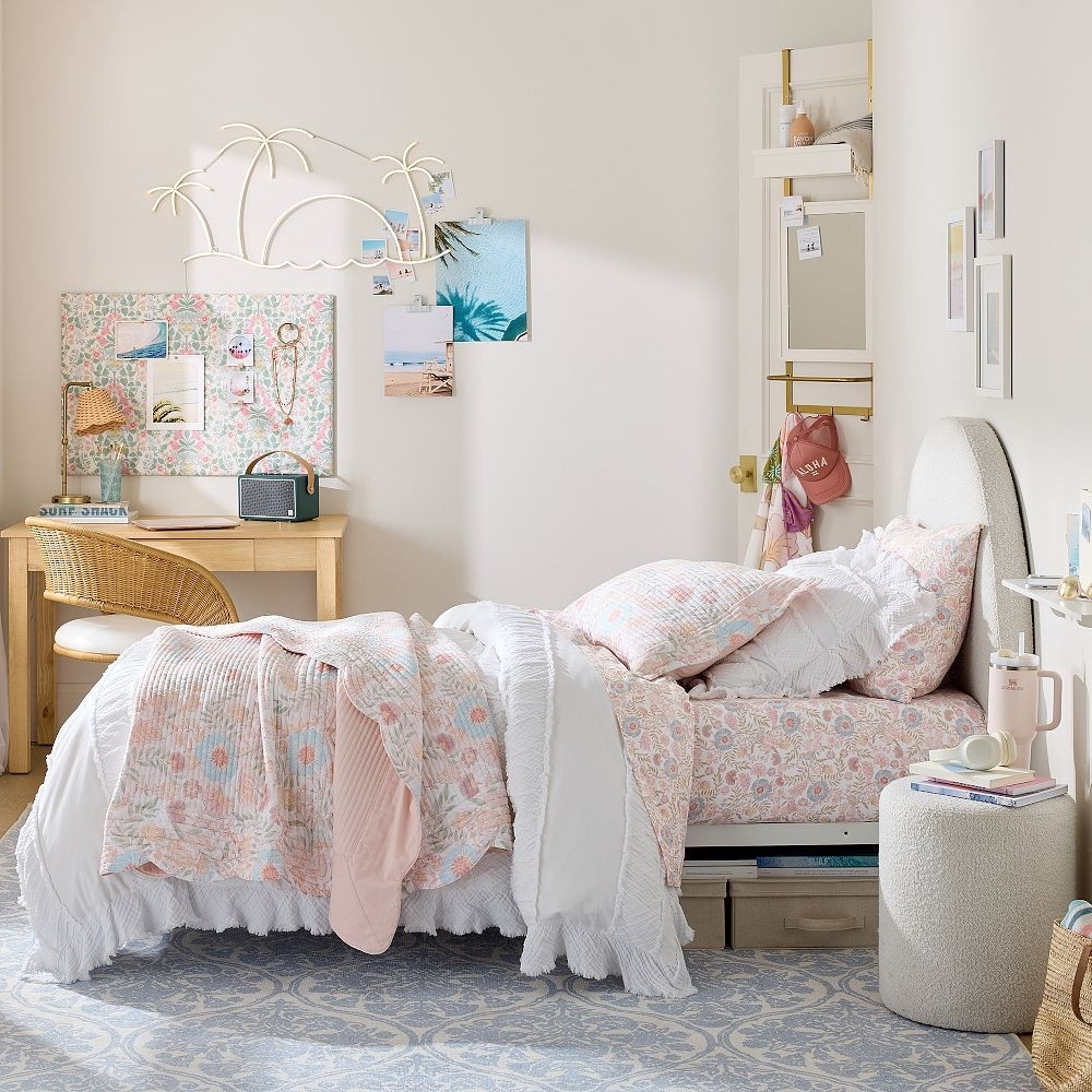 Pottery Barn Teens newest collection with Billabong is 👌🏻🌊☀️🩷 Perfect for any bedroom or your college grads dorm room 🤩


#pottery barn teen
#kids bedroom
#teen girl bedroom
#college girl bedroom 
#college dorm room
#surf bedroom
#coastal bedroom
#billabong collection 
#rattan desk chair
#underbed storage 
#dorm room storage 
#floral printed sheets
#in your dreams floral pink quilt
#billabong waves neon light
#sun beam neon light
#sunset neon light 
#surfboard holder
#no nails pinboard
#waves beach towel
#costa desk


#LTKHome #LTKKids