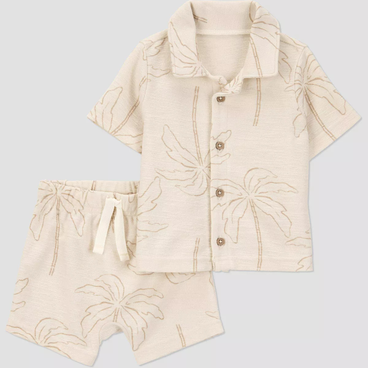 Carter's Just One You® Baby Boys' 2pc Button-Down Shirt & Shorts Set | Target