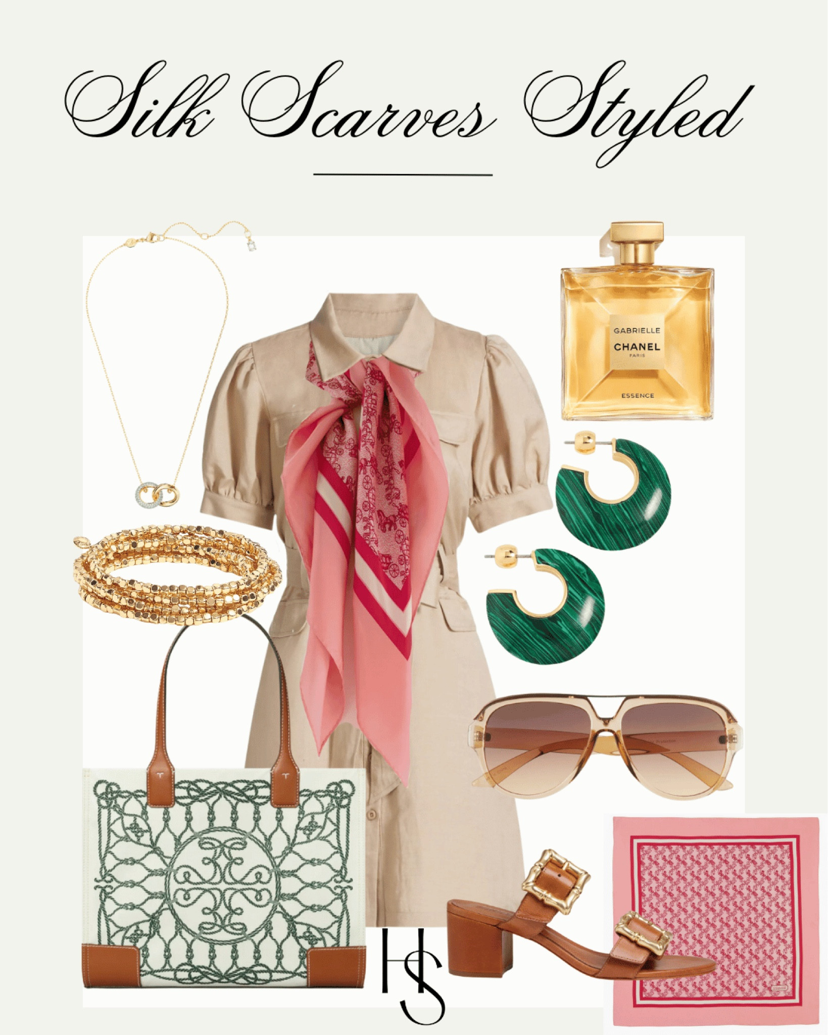 Styling a silk scarf for work
Summer work dresses 
How to dress cute for the office in summer 


#LTKstyletip