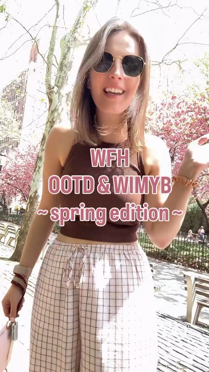“quick” ootd for your spring wfh outfit inspo! 🌸 

@abercrombie @lululemon @summerfridays @amazonfashion @birkenstockusa @rayban