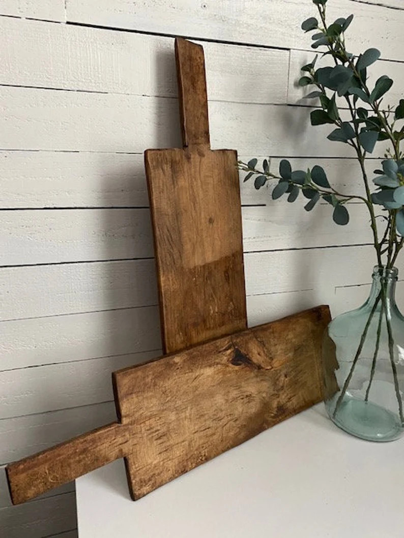 Rustic Charcuterie Board With Handle - Etsy | Etsy (US)