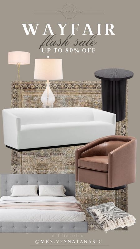 Wayfair FLASH SALE up to 80% off! The sale is 24 hours only and then prices change so act fast! 

Wayfair, Wayfair home, Wayfair find, rug, bed, sofa, lamp, chair, furniture, living room, bedroom, black Friday deals, cyber week, @wayfair flash sale, #Wayfair #Wayfairfind 

#LTKCyberWeek #LTKhome #LTKsalealert