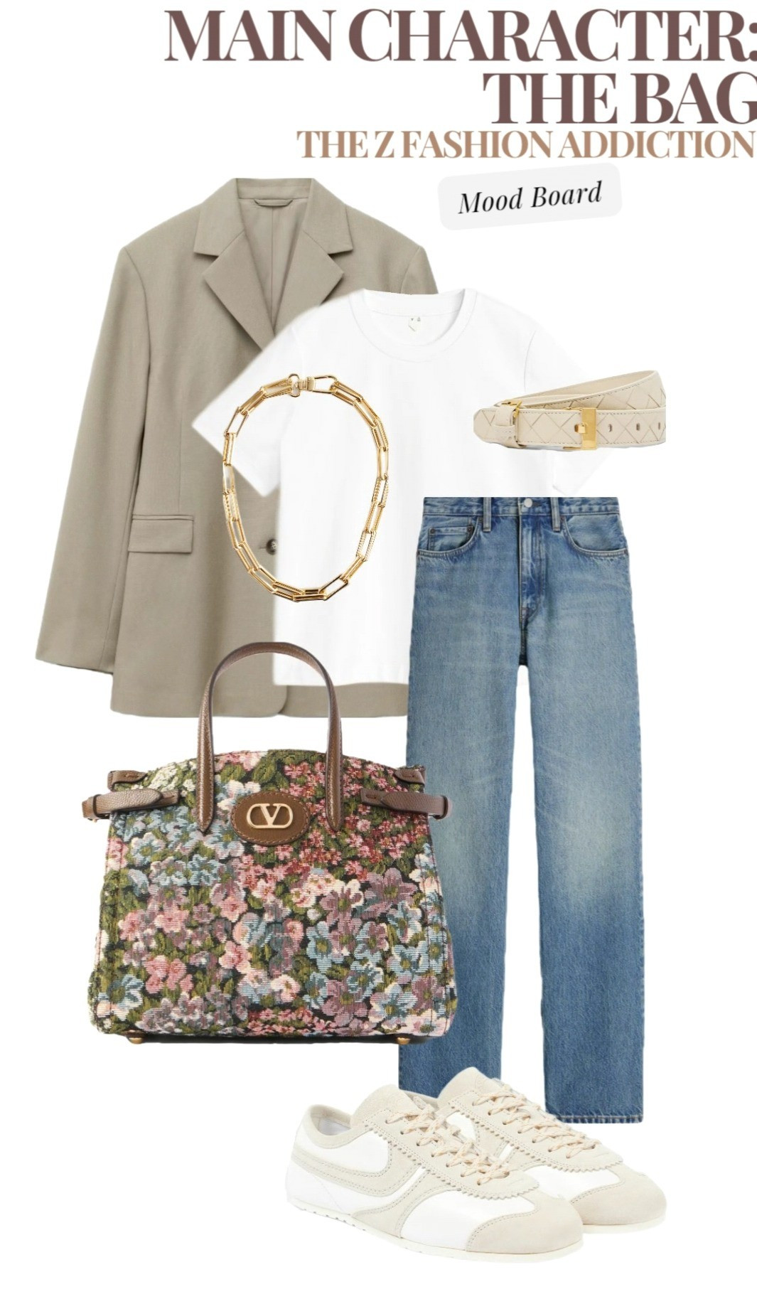 I promise this is the last look with the floral handbag (for now 😇). Recreate this smart casual look for casual Friday at the office, coffee time with friends, or just shopping 😉#whattowear #styleblogger #outfitinspiration #styleinspo #outfitoftheday .....Flat sneaker shoes inspiration styling guide tips what to wear tomorrow today elegant effortless sophisticated blazer jeans look capsule wardrobe basics elevated style inspiration

#LTKsale #LTKworkwear #LTKstyletip