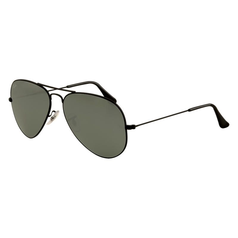 Ray-Ban Men's Aviator Mirror Black Sunglasses, Gray Lenses - Rb3025 | Ray-Ban (US)