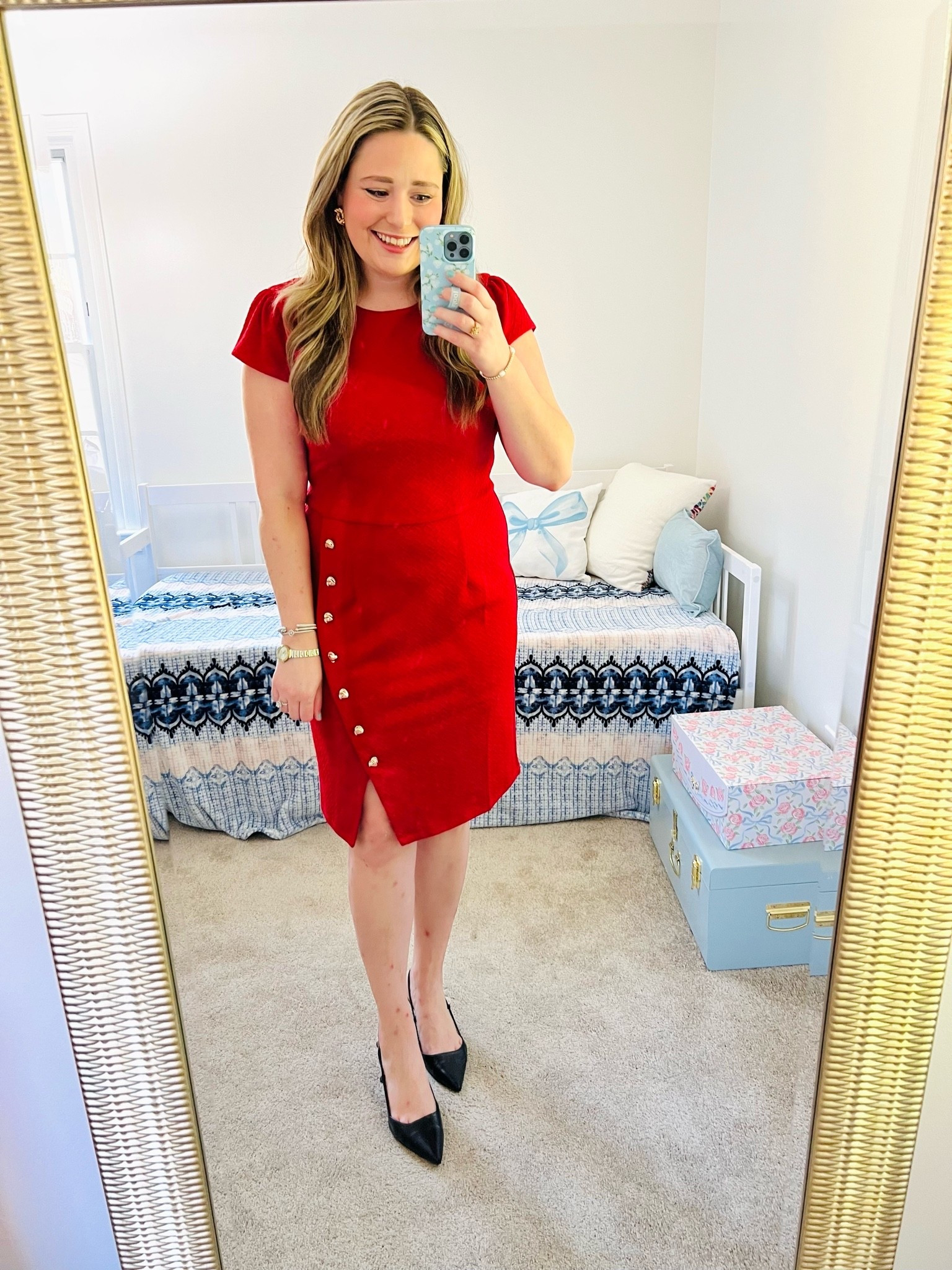4th of July Outfit || Red Dress || Workwear || Work Dress

#LTKootd #LTKWorkwear