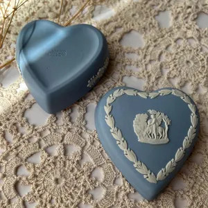Wedgwood Heart Trinket Box - Etsy | Etsy (Global)