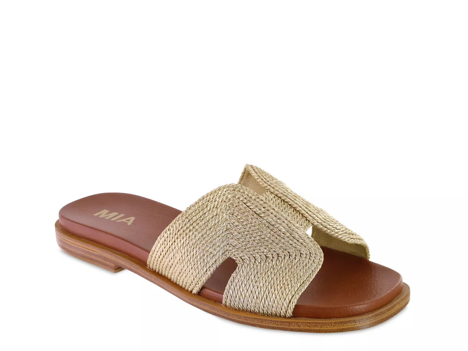Mia Dia Sandal | Women's | Gold Metallic | Size 6.5 | Sandals | DSW
