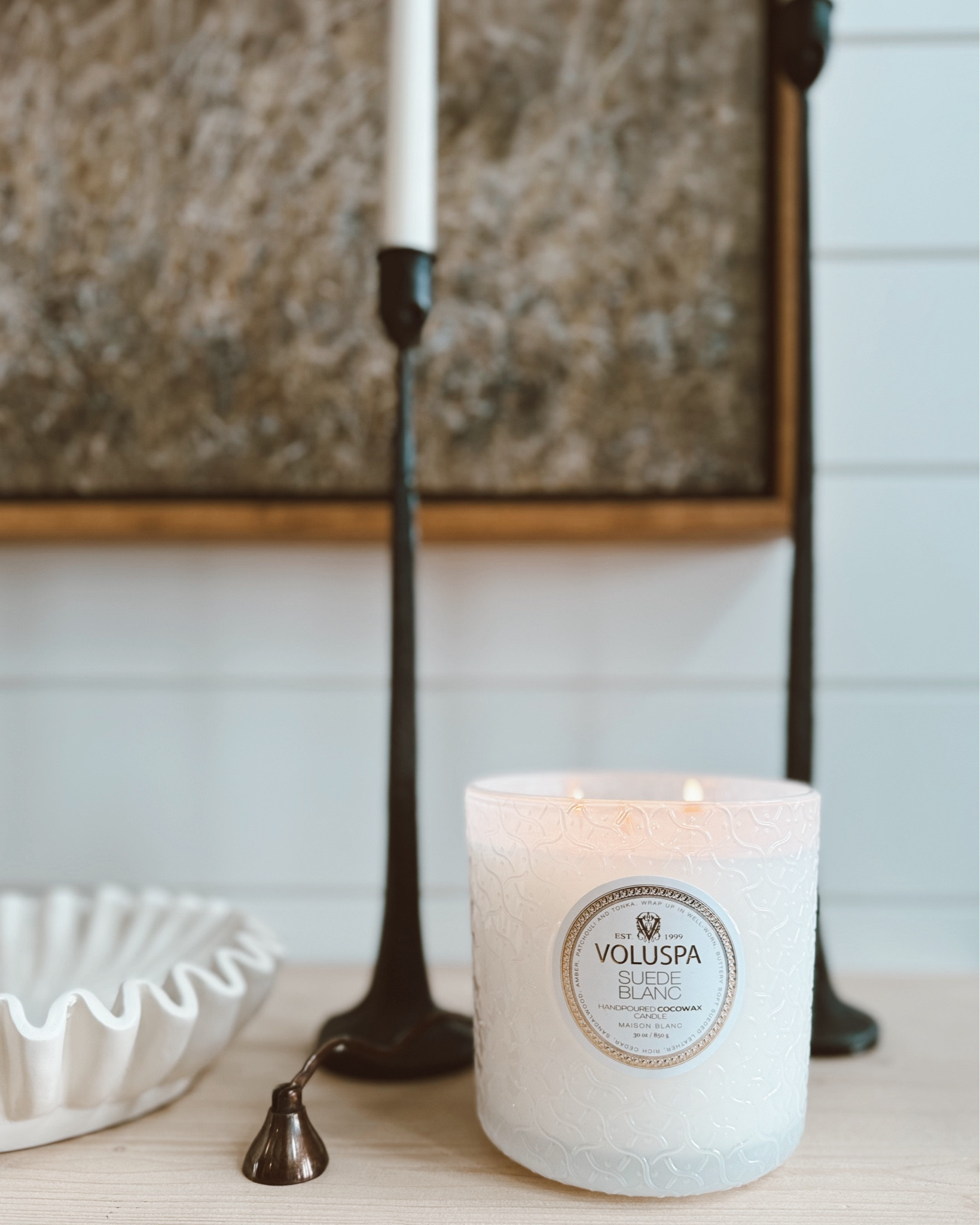 This candle smells SO GOOD 🤍

#LTKGiftGuide #LTKCyberWeek #LTKhome