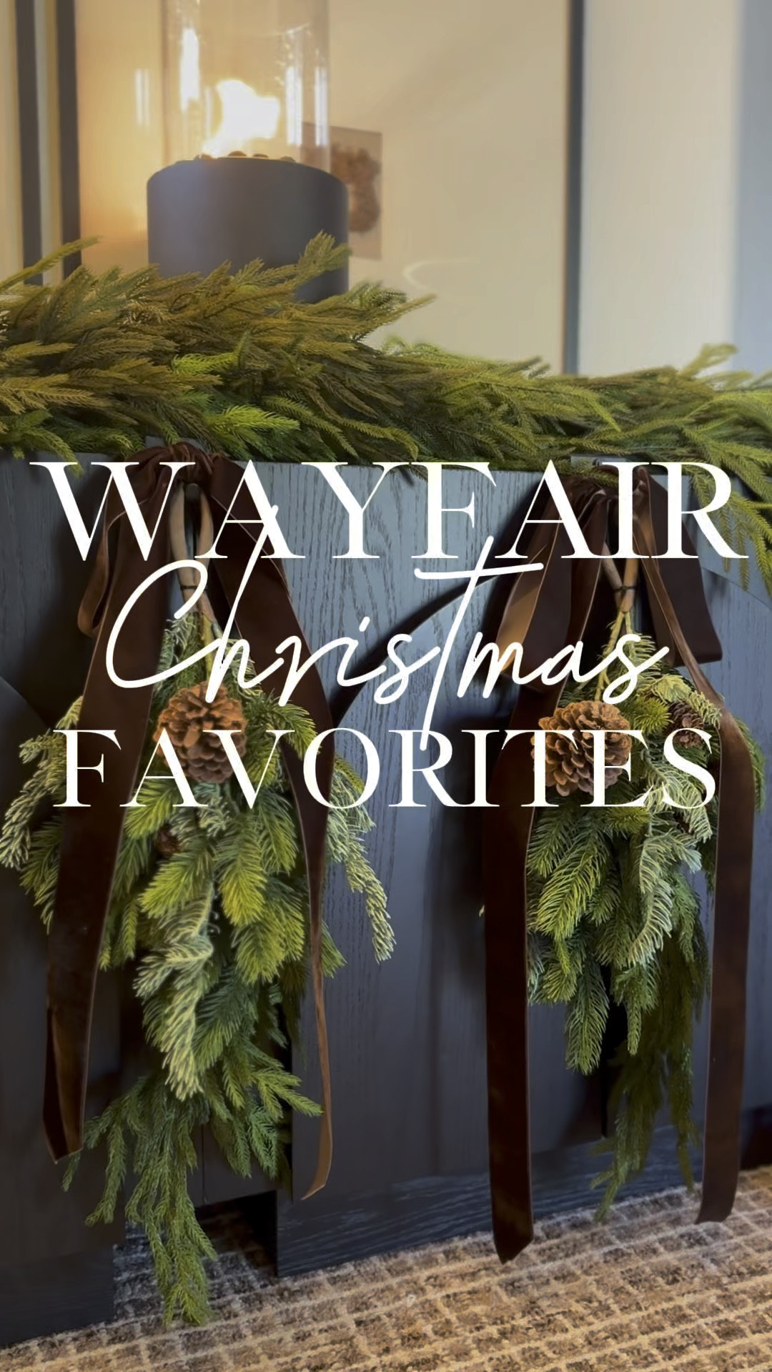 Wayfair Christmas Favorites 
Double up on garland for a stunning Christmas look! Add a velvet bow and a beautiful swag for that perfect festive touch. 🎄

Norfolk Garland 
Modern Christmas Idea 
Christmas Garland Decor 
Christmas Decorations 

 #WayfairChristmas #HolidayDecor #ChristmasGarland #VelvetBow #FestiveHome #EasyChristmasDecor #HolidayInspo #Christmas2024 #wayfair #wayfairpartner @wayfair

#LTKHome #LTKHoliday #LTKFindsUnder100