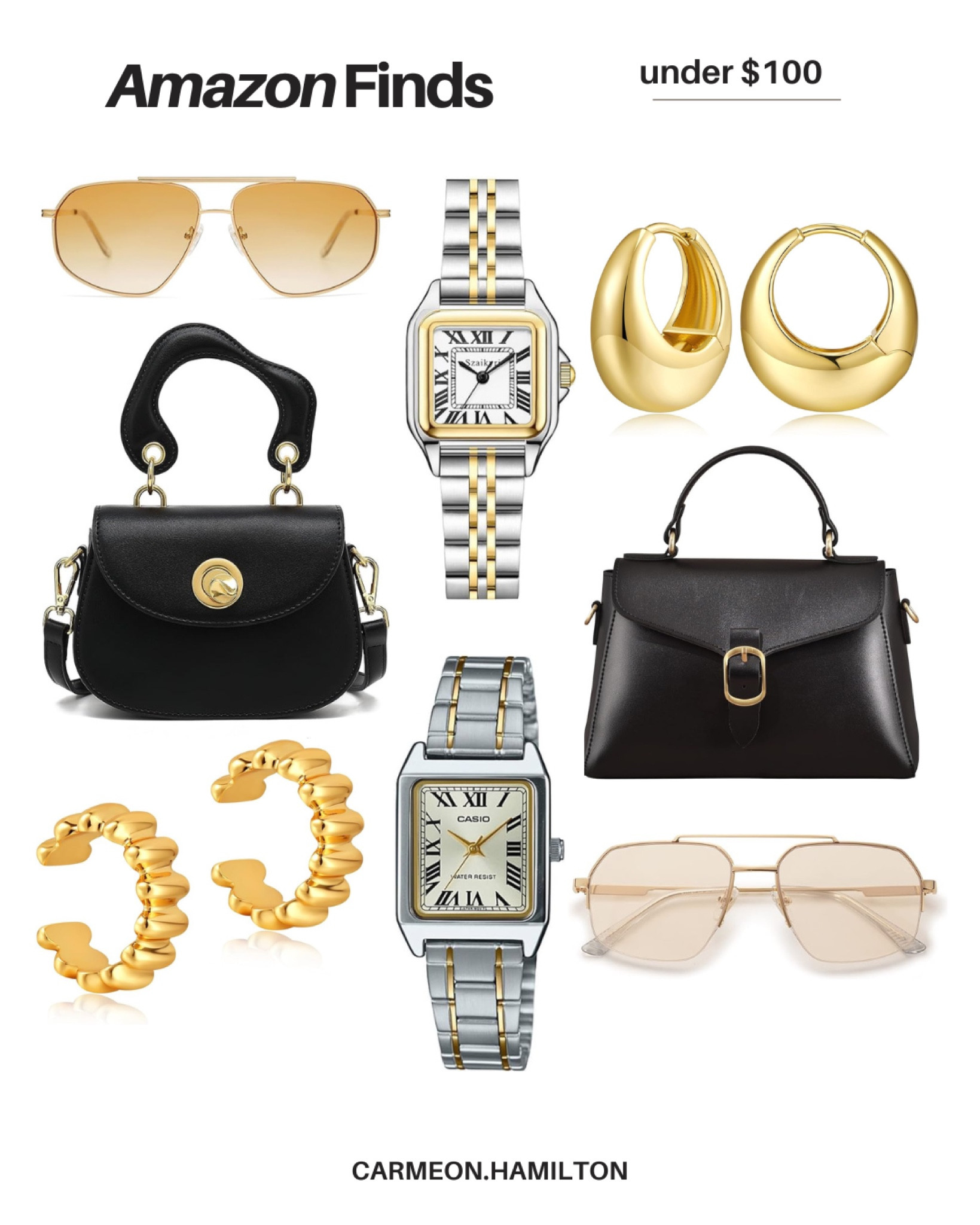 Classic Accessories, all under $100!

Amazon finds, Amazon accessories, affordable accessories, modern accessories 

#LTKFindsUnder100 #LTKStyleTip