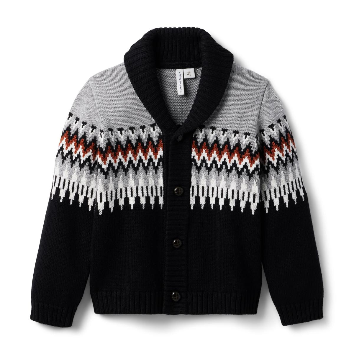 Fair Isle Cardigan | Janie and Jack