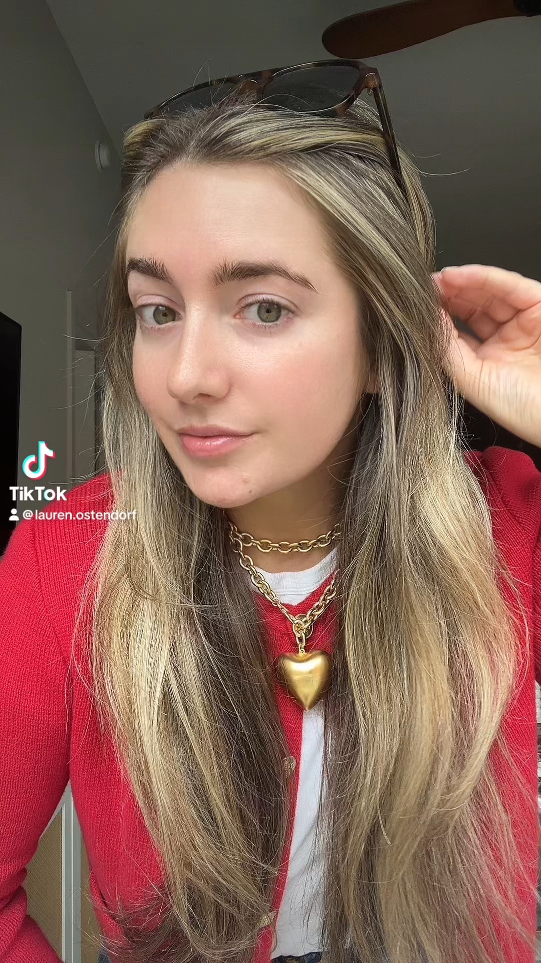 Rainy day ootd ! 

J crew, red cardigan, red sweater, heart necklace, statement necklace, mother jeans, casual outfit, spring outfit 

#LTKFindsUnder100 #LTKU #LTKStyleTip