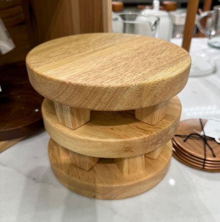 Loving the lighter wood tones of one of my favorite home decor pieces! These small wood stands are perfect to elevate useful items in every room, including bathrooms, kitchens, shelving & more. Perfect candle riser!



#LTKhome #LTKMostLoved