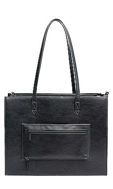 BEIS Mini Work Tote in Black from Revolve.com | Revolve Clothing (Global)