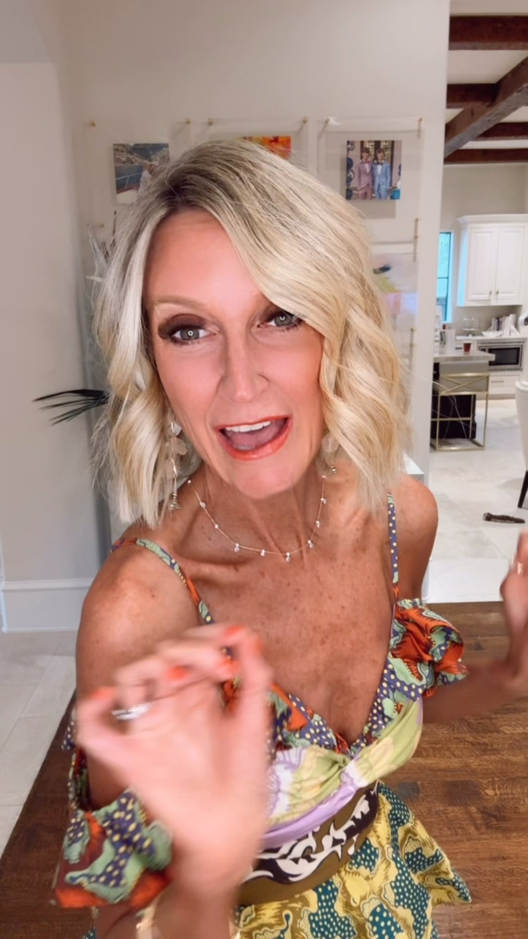 Heading to our school auction with an Italian Riviera theme! 

#LTKOver40 #LTKootd