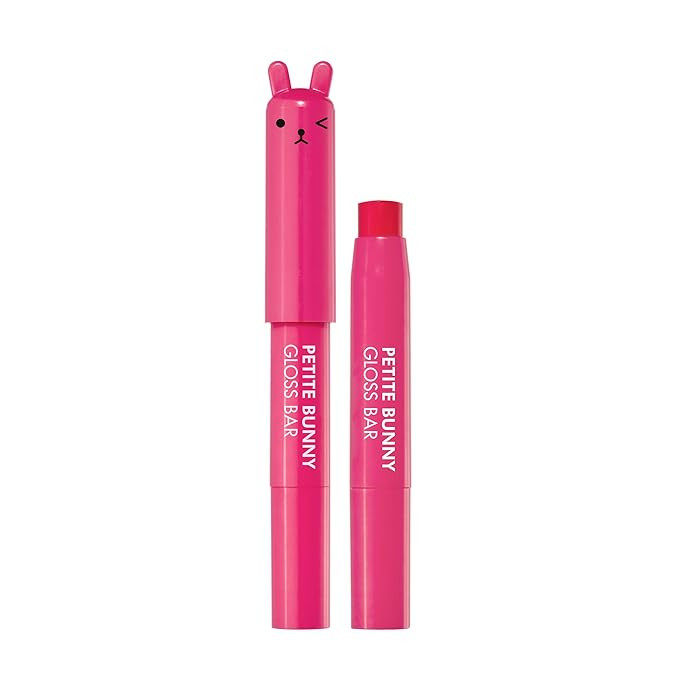 TONYMOLY Petit Bunny Gloss Bar – Hydrating Tinted Lip Balm Crayon with Vitamin E, Long-Lasting ... | Amazon (US)