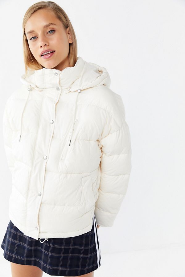 UO Mae Hooded Puffer Jacket | Urban Outfitters (US and RoW)