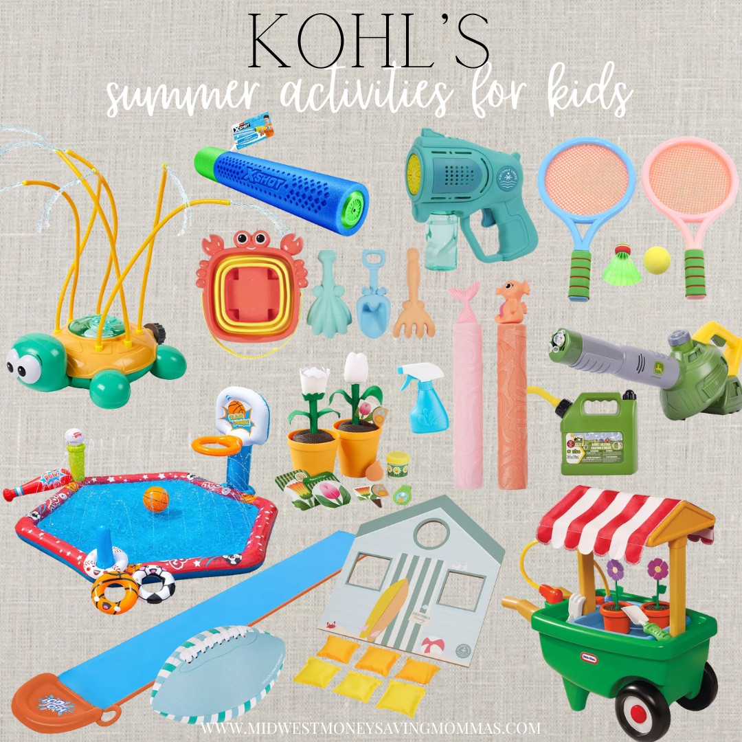 Summer activities for kids @Kohl's 

Summer toys summer games outdoor toys mom life

#LTKmomlife #LTKSeasonal #LTKKids