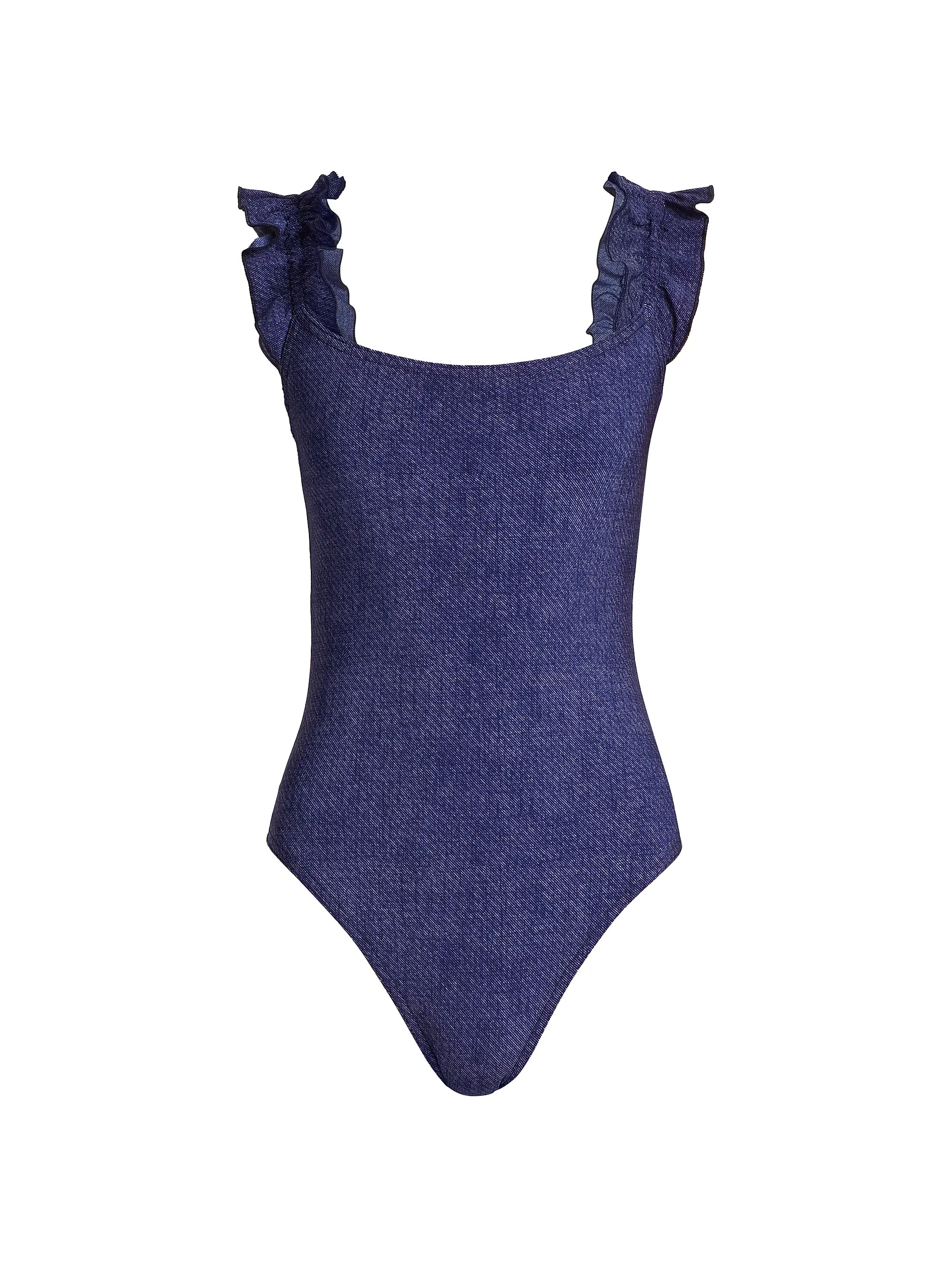 Nori Ruffle One-Piece Swimsuit | Saks Fifth Avenue