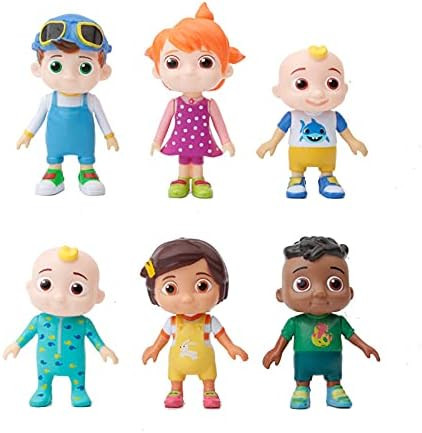 Friends & Family, 6 Figure Pack - 3 Inch Character Toys - Features Two Baby JJ Figures (Tee and O... | Amazon (US)