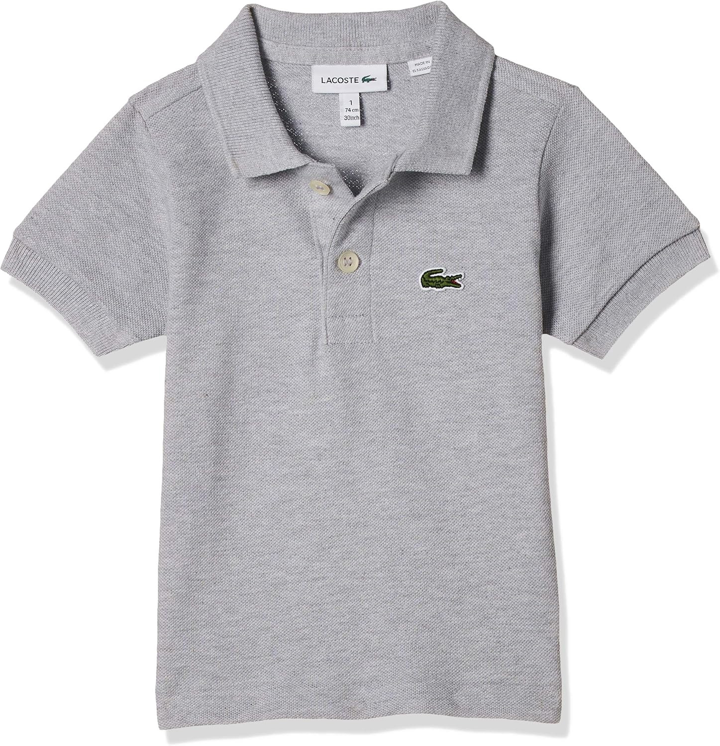 Lacoste Boys Short Sleeve Classic Pique Polo Shirt | Amazon (US)