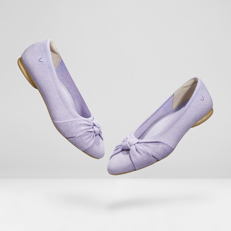 Round-Toe Knotted Flats | VIVAIA