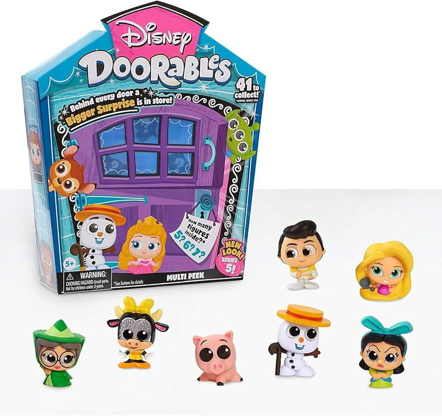 Disney Doorables Multi-Peek Pack Series 5, Collectible Mini Figures, Styles May Vary, Officially ... | Amazon (US)