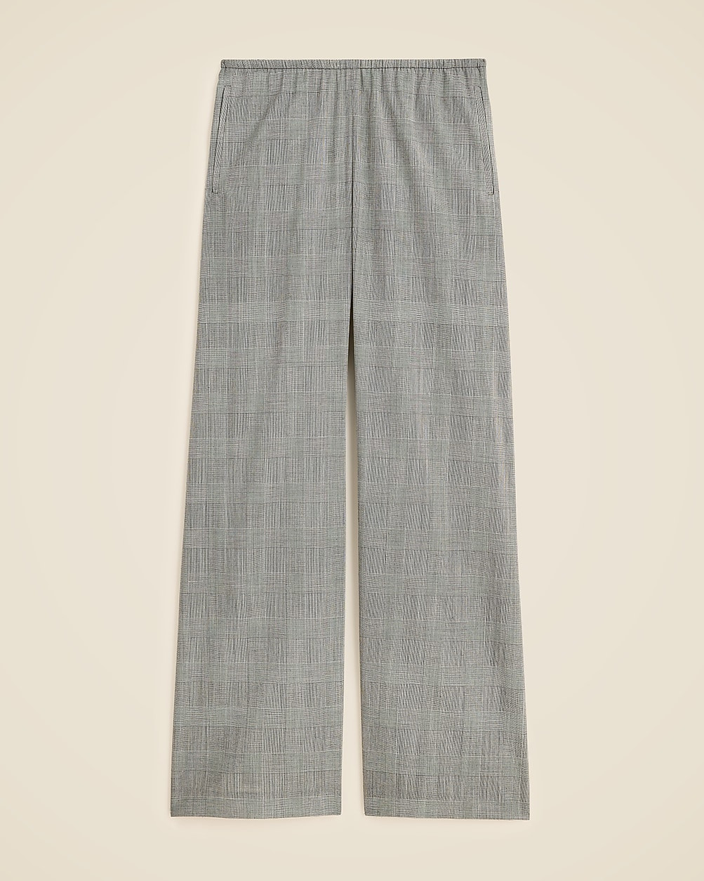 Cosmo pant in plaid Italian gauzy wool blend | J. Crew US
