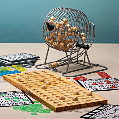 Wooden Bingo Set | Garrett Wade