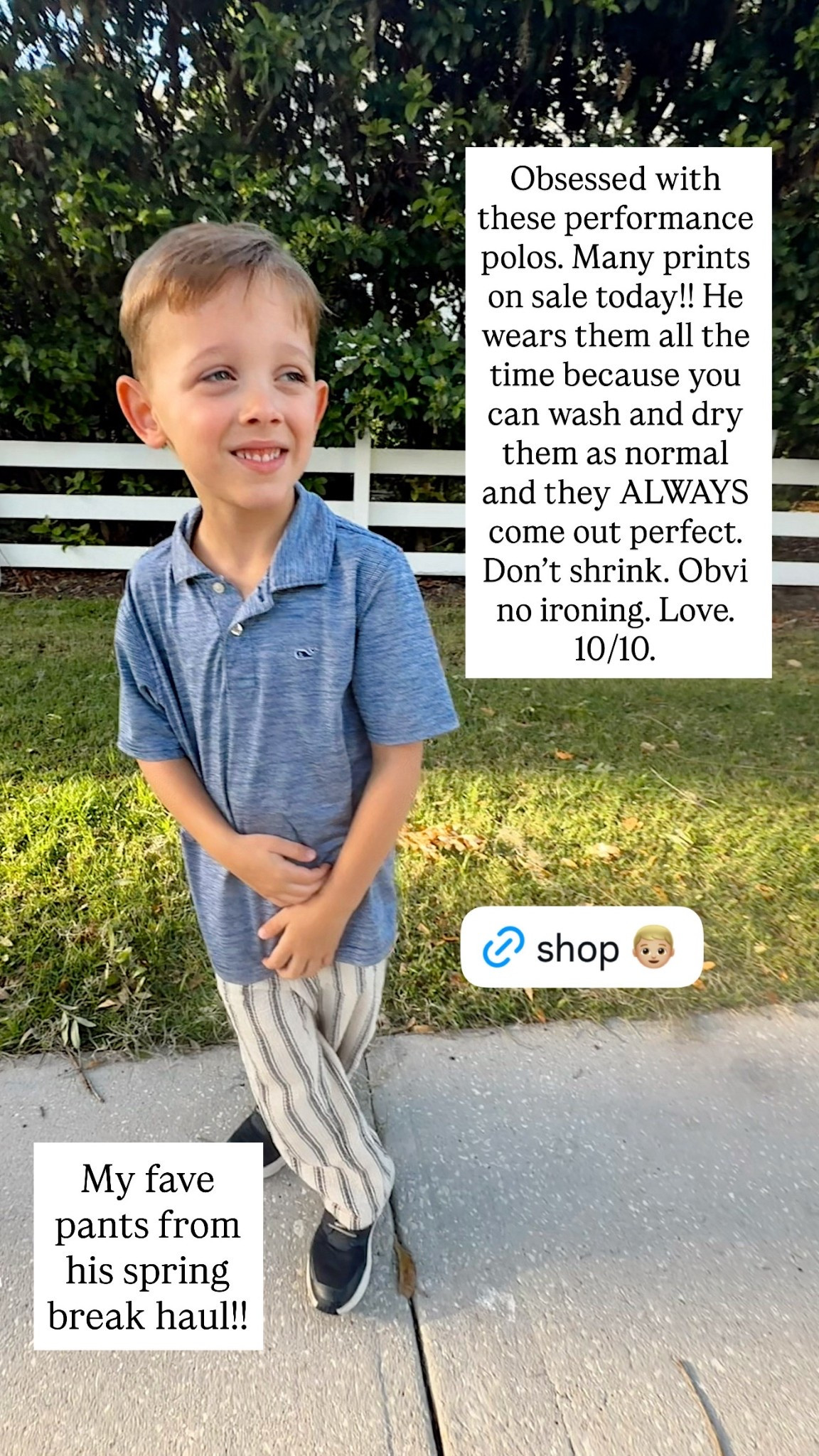 Best boys polos!! I’ve been buying these for years. Nothing compares and they are on sale right now!! Also obsessed with these pants. They look so nice and are a great deal  

#LTKTravel #LTKSaleAlert #LTKKids