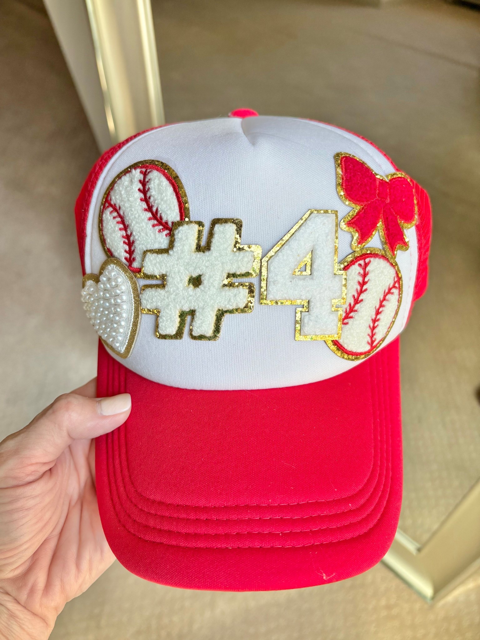 DIY hat! ⚾️🏈🏀⚽️