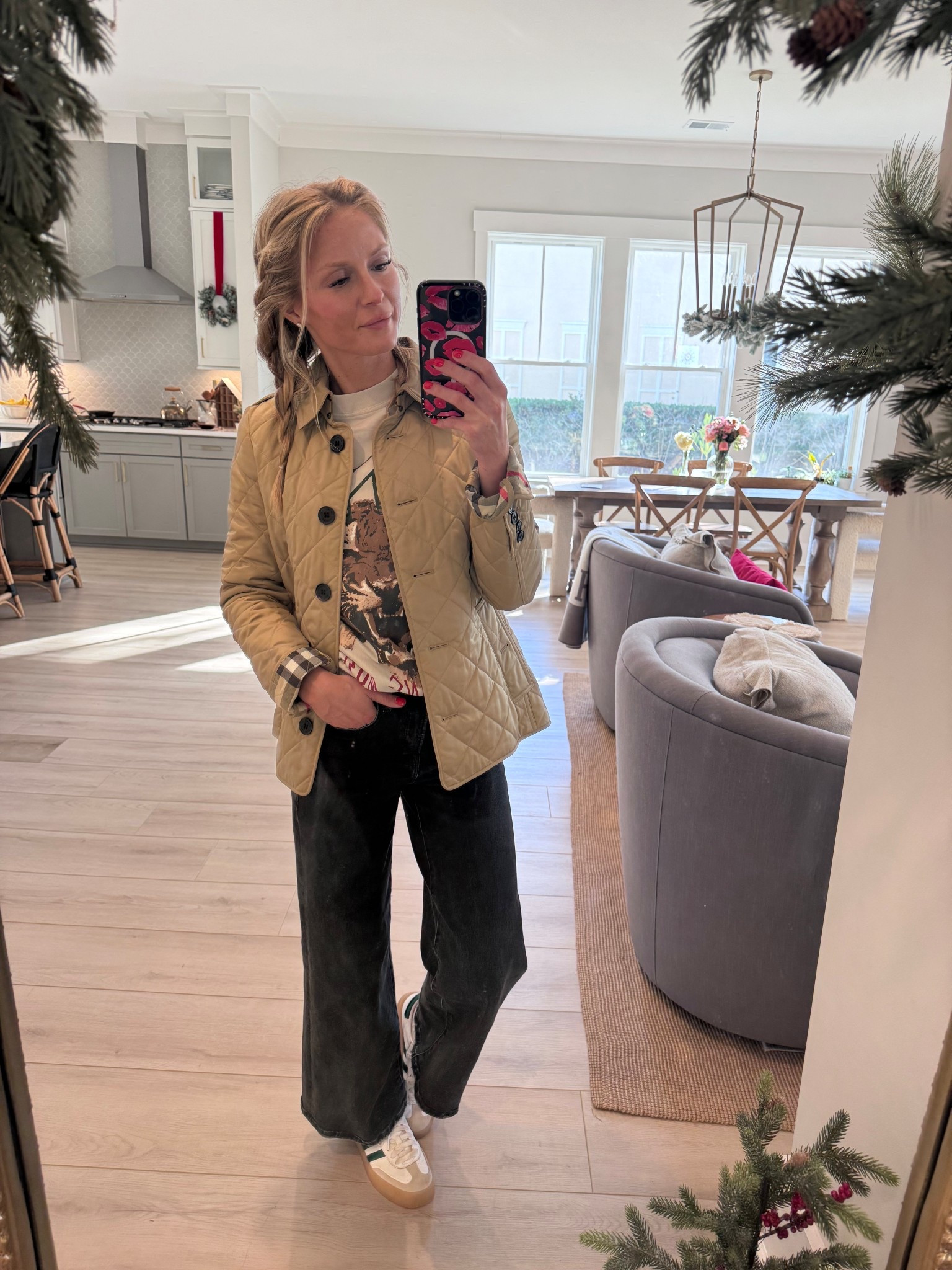 Winter jacket, anime Bing, good American l, Burberry quilted jacket.

Size up in jacket for more oversized look!

#LTKootd #LTKmomlife #LTKSeasonal