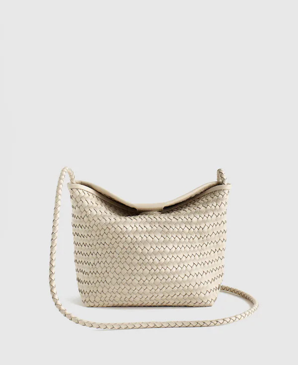 The Signature Woven Crossbody Bag | Madewell