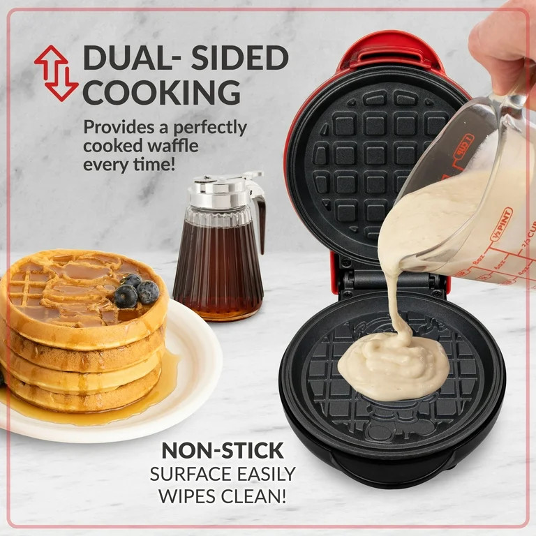 Nostalgia MyMini Santa Claus Holiday Waffle Maker - Walmart.com | Walmart (US)
