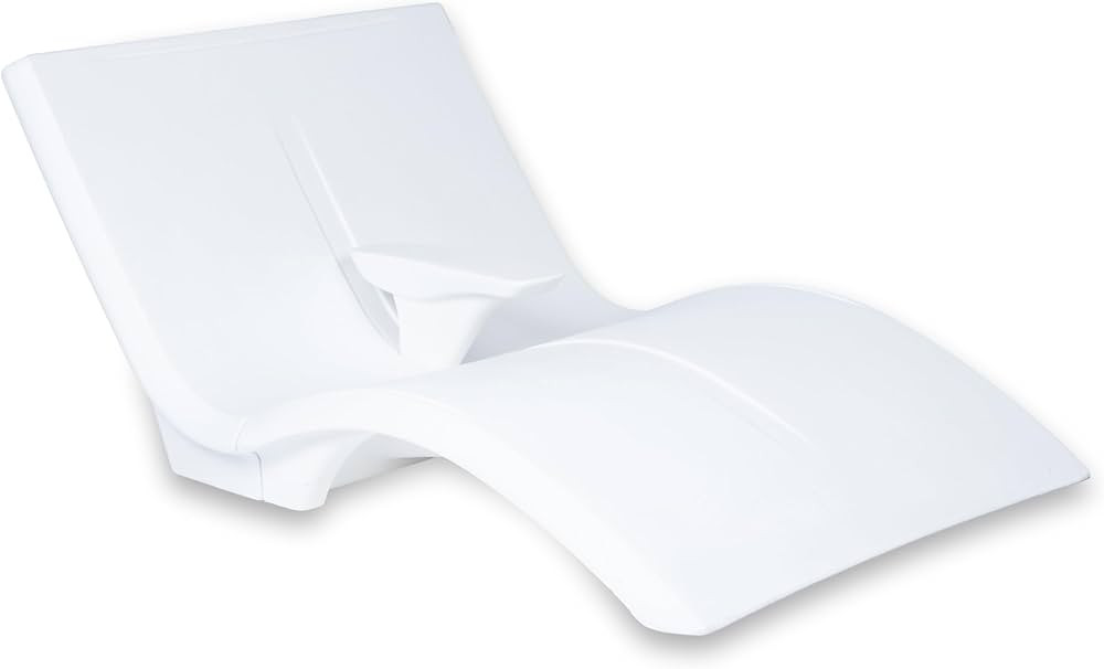 Step2 Vero Pool Lounger Loveseat, Fade-Resistant, Waterproof Patio Furniture, Pool Lounge Chair f... | Amazon (US)